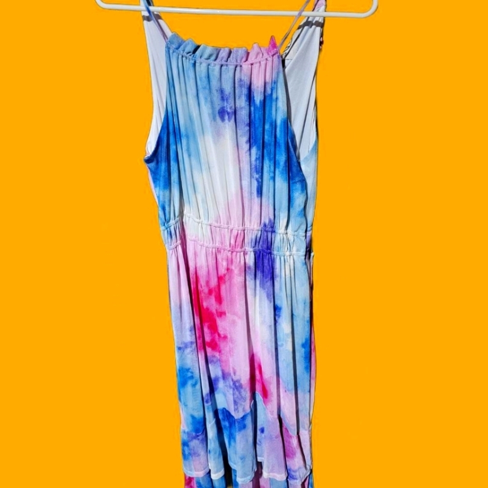 Sage Collective Watercolor Maxi Dress - Size 6